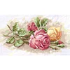 Rose - 9CT Partial Beaded Cross Stitch Kit(56x31cm)