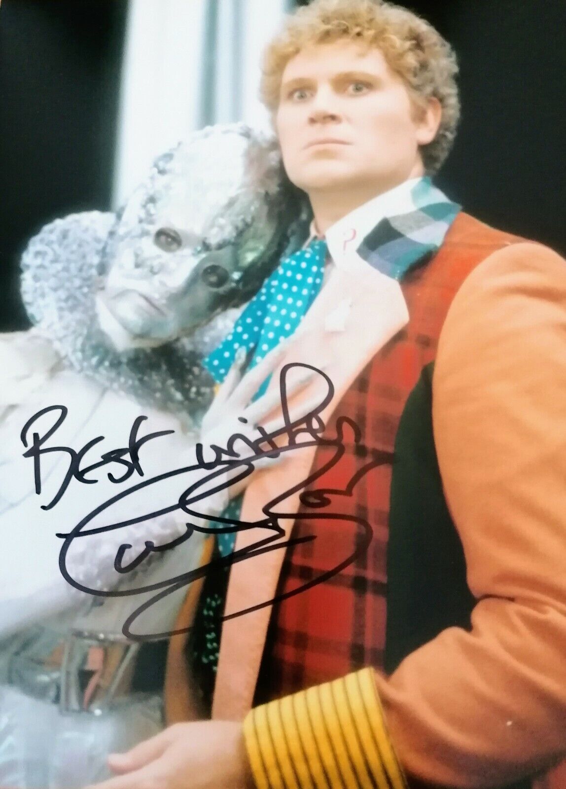 Colin Baker Autographed the 6th Doctor Who Hand signed 10 x 8 Photo Poster paintinggraph