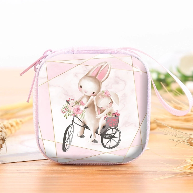 Girl’S Cartoon PVC Zipper Coin Purses