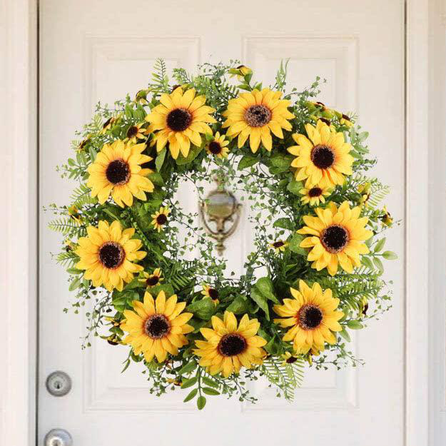 outdoor summer wreaths for front door
