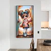 (40*70cm)Girl - Full Round Drill Diamond Painting