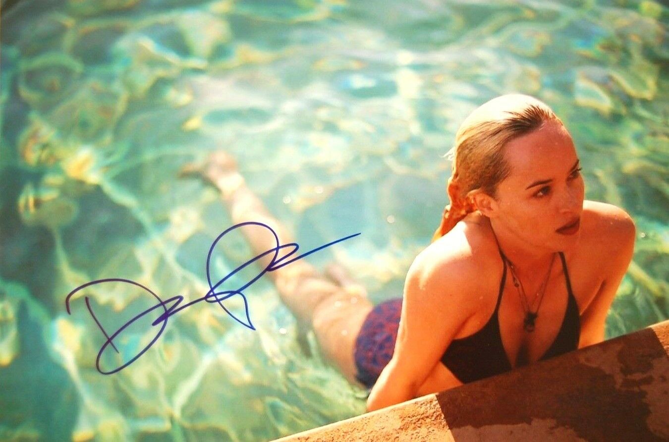 DAKOTA JOHNSON In-Person Signed Autographed Photo Poster painting RACC COA A Bigger Splash