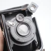 Large Format Leather Cavity Folding Camera Old Antique Collection Art Ornaments