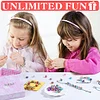 150 Pieces Ranekie Children's DIY crystal bracelet gift box