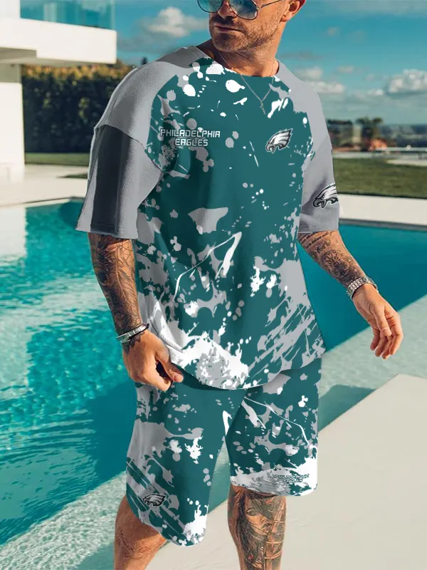 Philadelphia Eagles Limited Edition Top And Shorts Two-Piece Suits