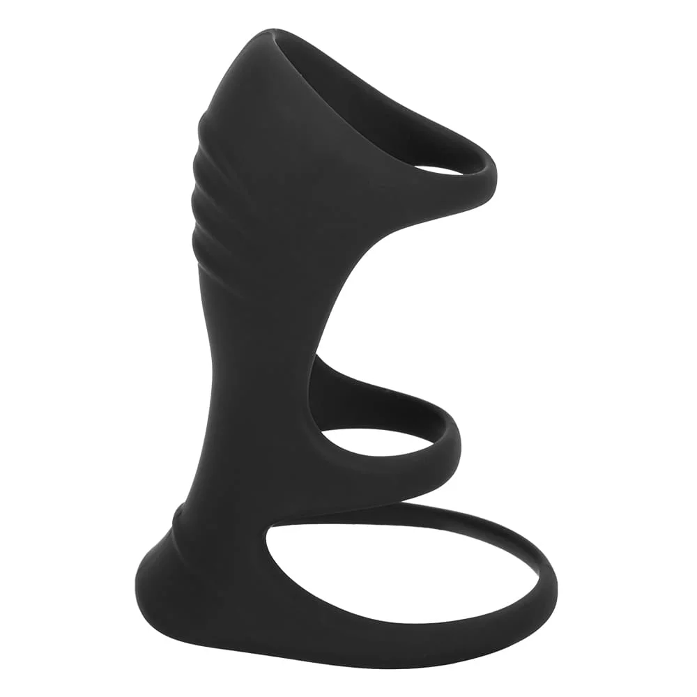 1.3-Inch Triple Rings G-spot Tickler Male Penis Ring