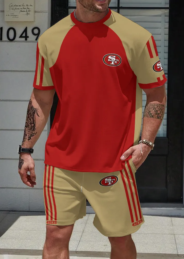 San Francisco 49ers Limited Edition Top And Shorts Two-Piece Suits