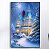 Diamond Painting -DIY Round Drill Christmas Late Night(40x60cm)