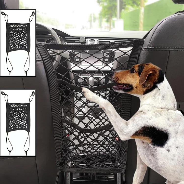 2 Pack Car Mesh Organizer