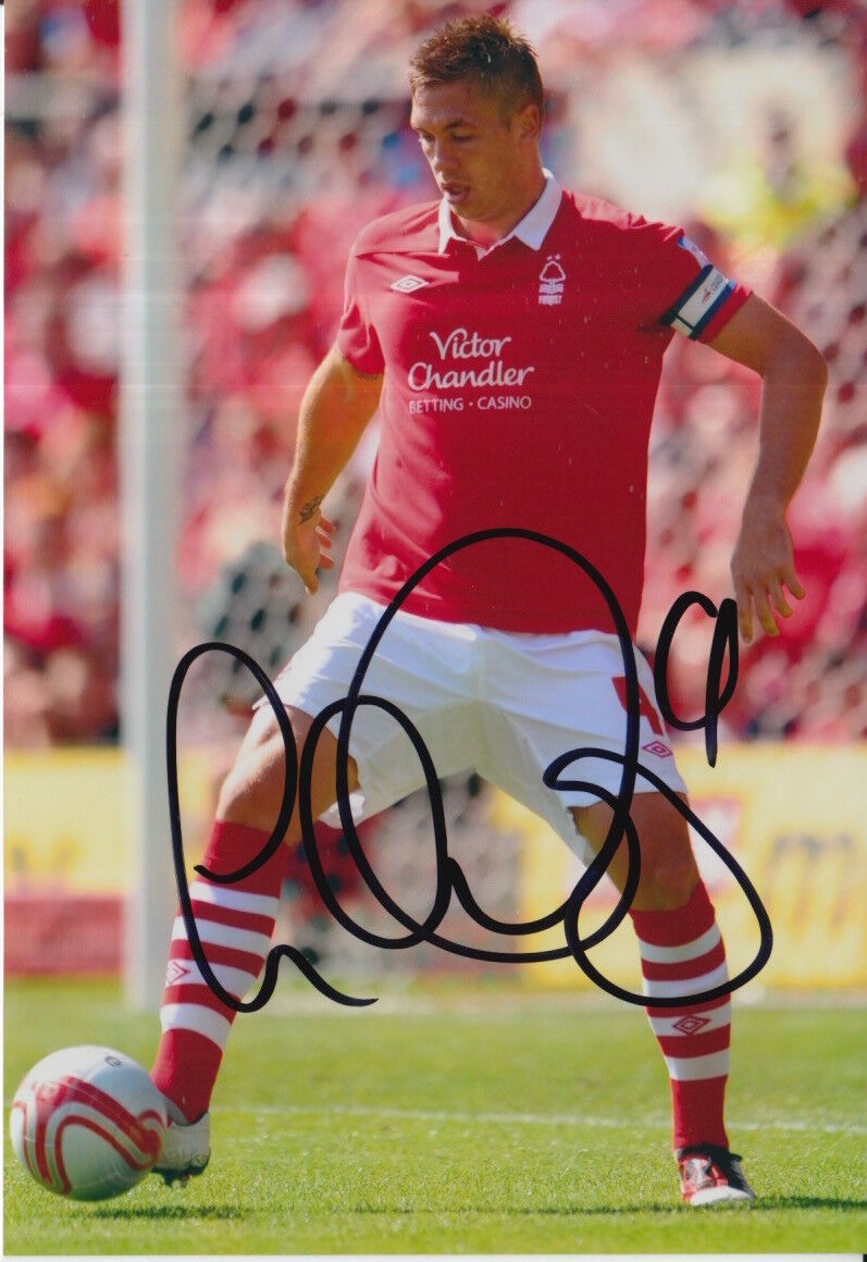 NOTTINGHAM FOREST HAND SIGNED LUKE CHAMBERS 6X4 Photo Poster painting 1.