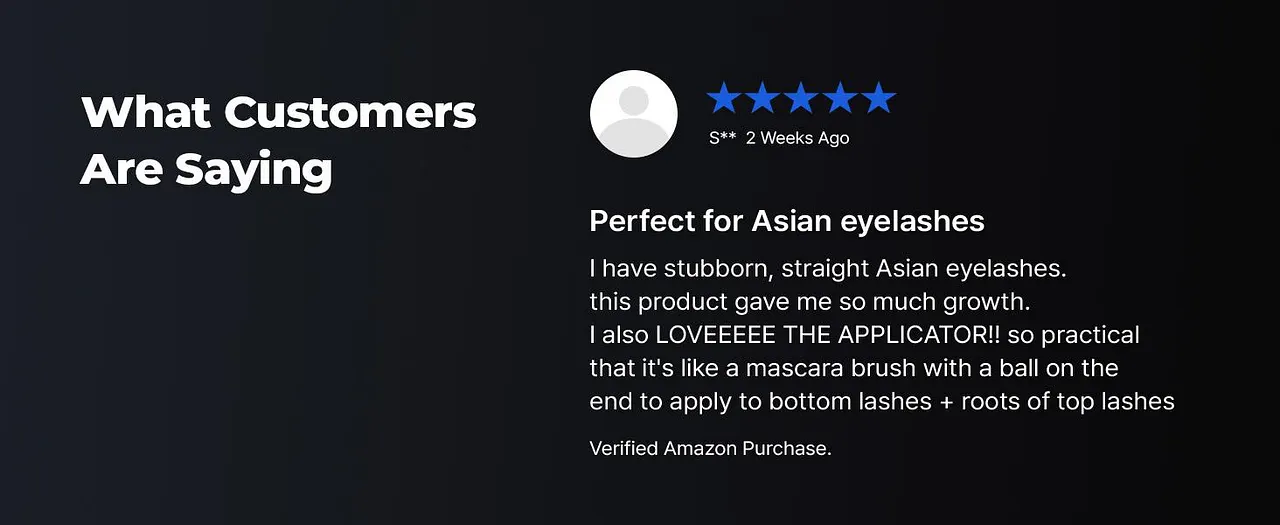 [EPAIS Official Shop] Essential Eyelash Growth Serum, Jumbo Size 0.5fl.oz - Safe & Gentle Lashes Care, Fuller, Thicker in 2 Weeks, Non-Prostaglandin