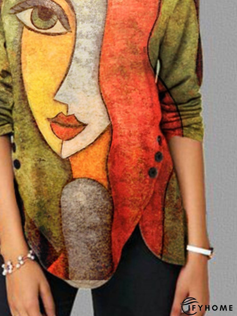 Long Sleeve Shift Tunic Top | IFYHOME