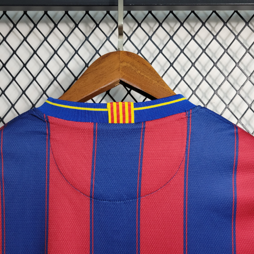 Retro 09-10 Barcelona Home Football shirt 