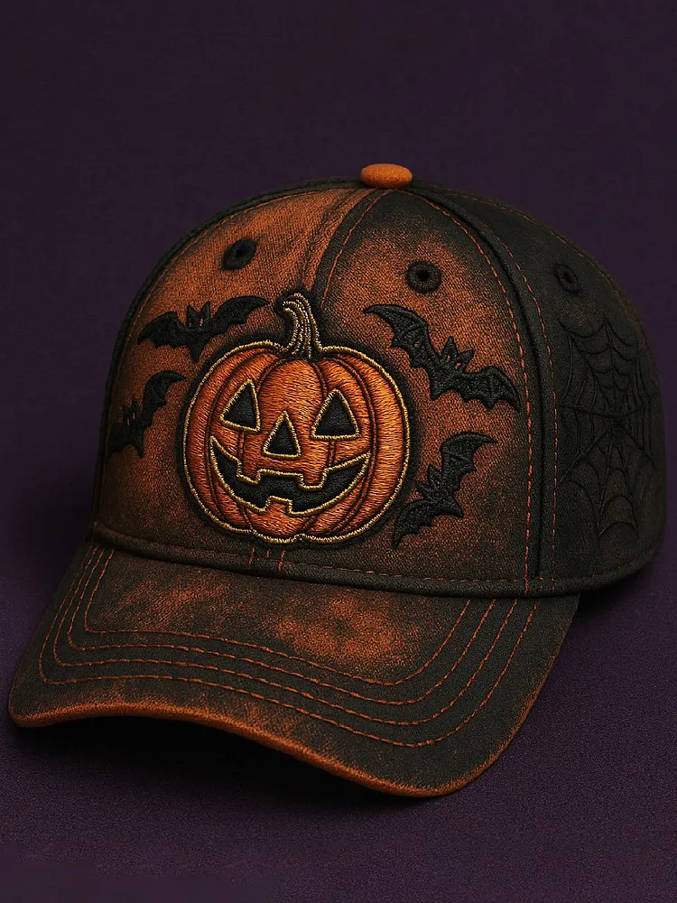 Unisex casual pumpkin autumn stain hat 