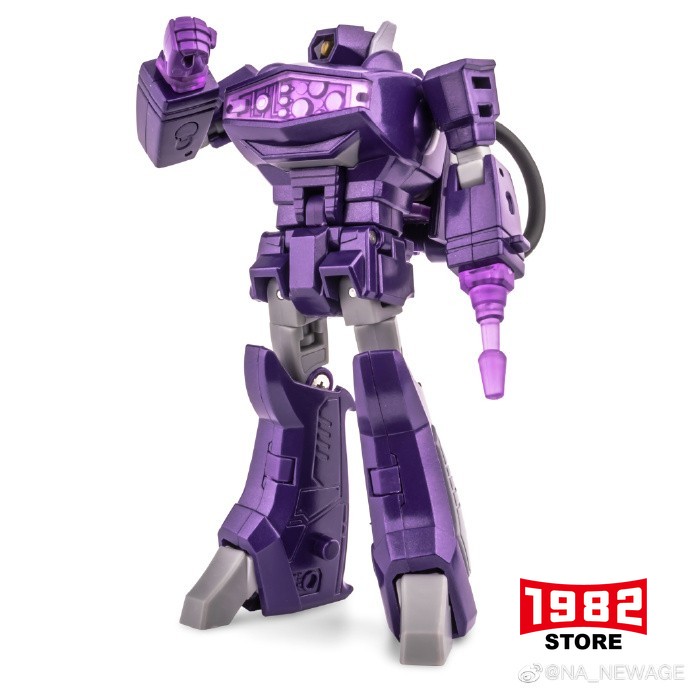 NEWAGE NAH35EX Shockwave CYCLOPS Transformable Mini Action Figure Transformers Toy Collectible Gift for Kids Adults Enthusiasts