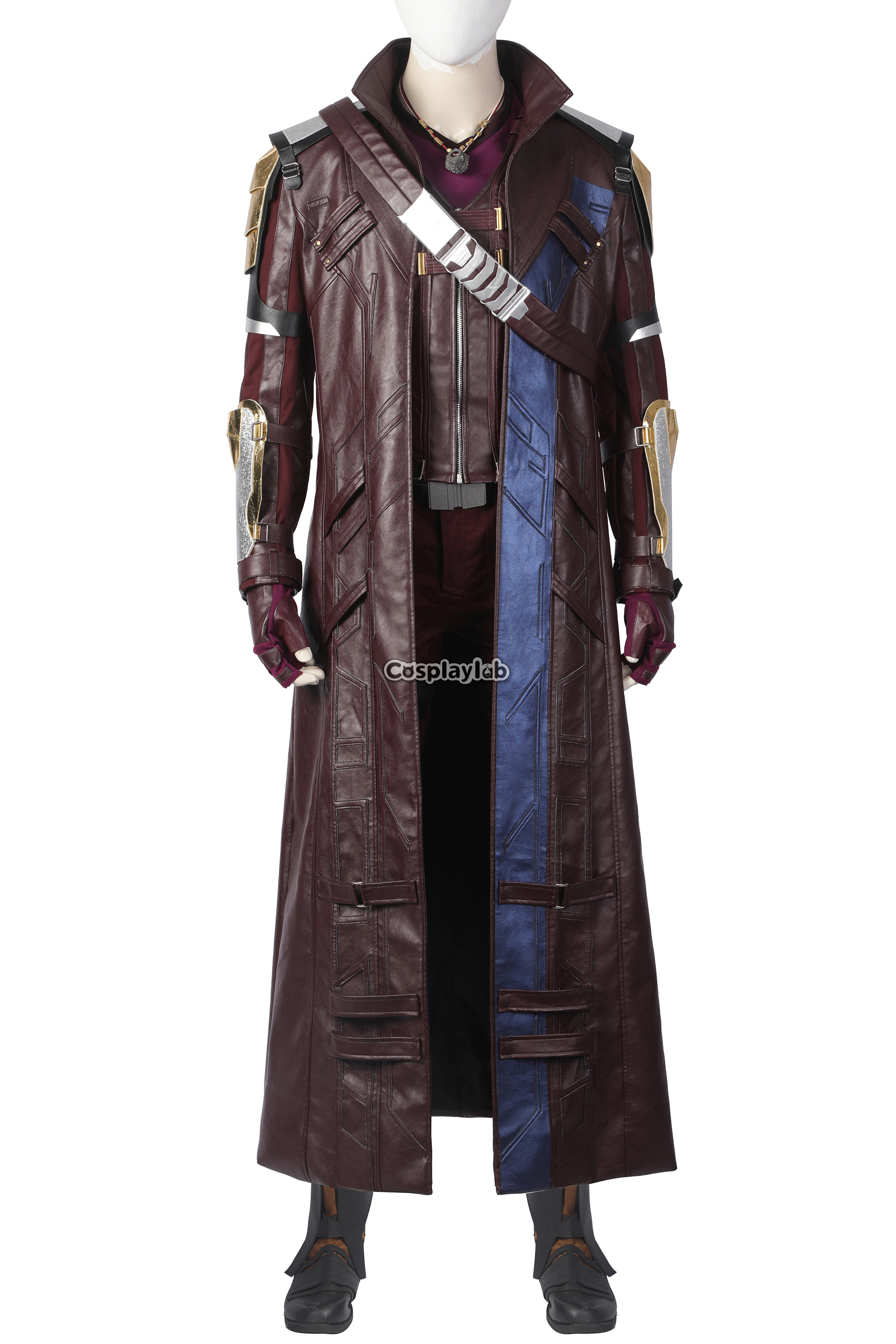Peter Quill Brown Outfit Cosplay Costume