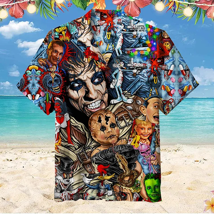 Alice Cooper|Unisex Hawaiian Shirt