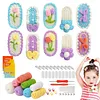 Hair Clip Crochet Starter Kits with Step-by-Step Video Tutorials, Gift Home Decoration