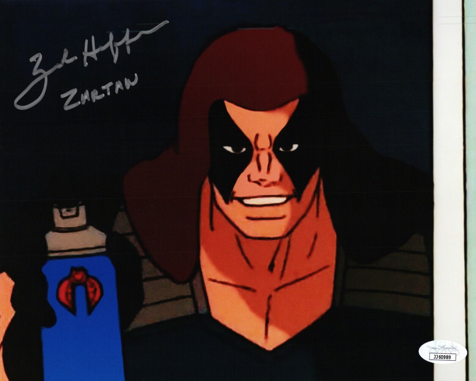 ZACK HOFFMAN Authentic Hand-Signed G.I.JOE ~ ZARTAN