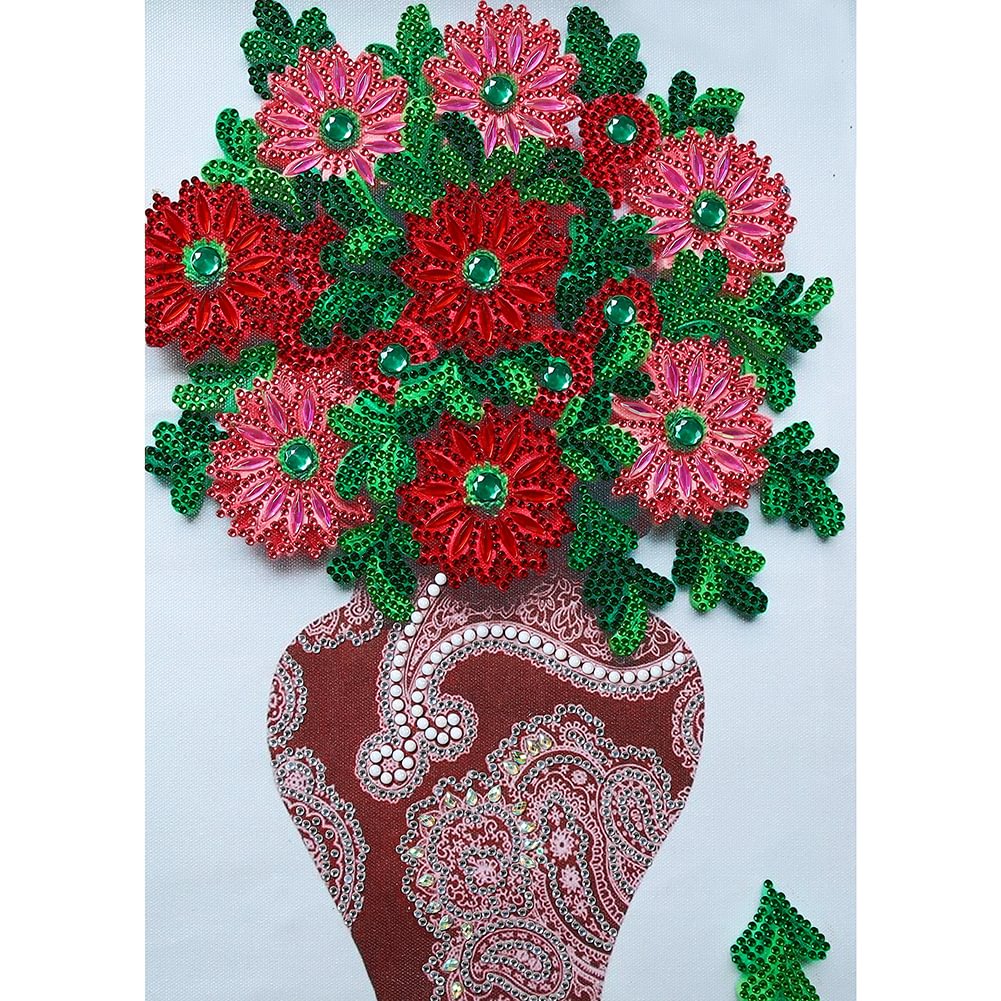 Paper Flower - Partial Drill - Special Diamond Painting(30*40cm)