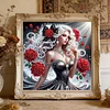 Rose Black Dress Beauty-Special Shaped Diamond Painting