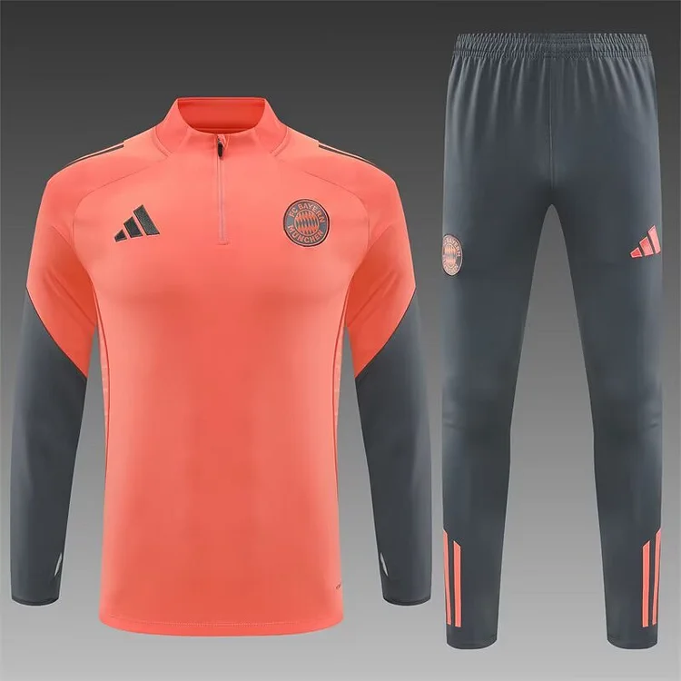 2025/26 Bayern orange long sleeve training kit
