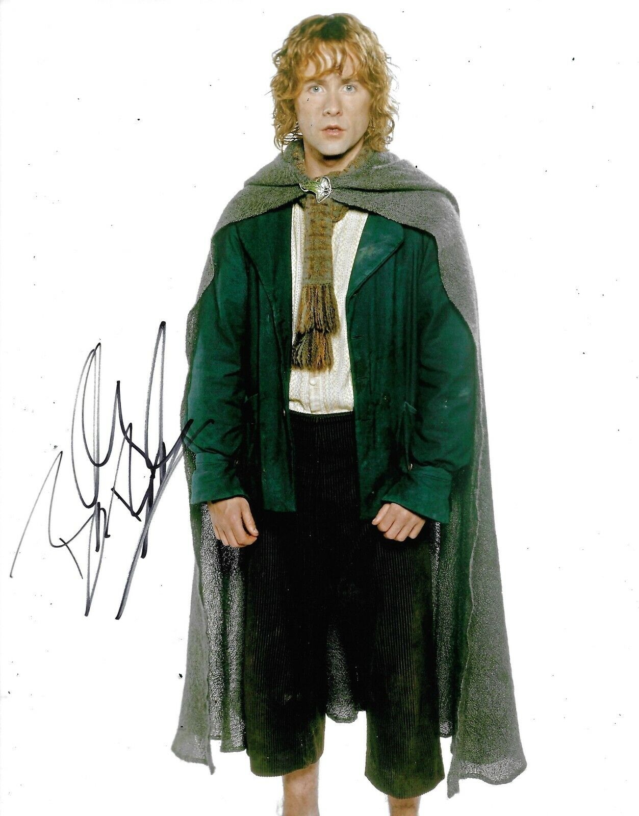 Billy Boyd Signed The Lord Of The Rings 10x8 Photo Poster painting AFTAL