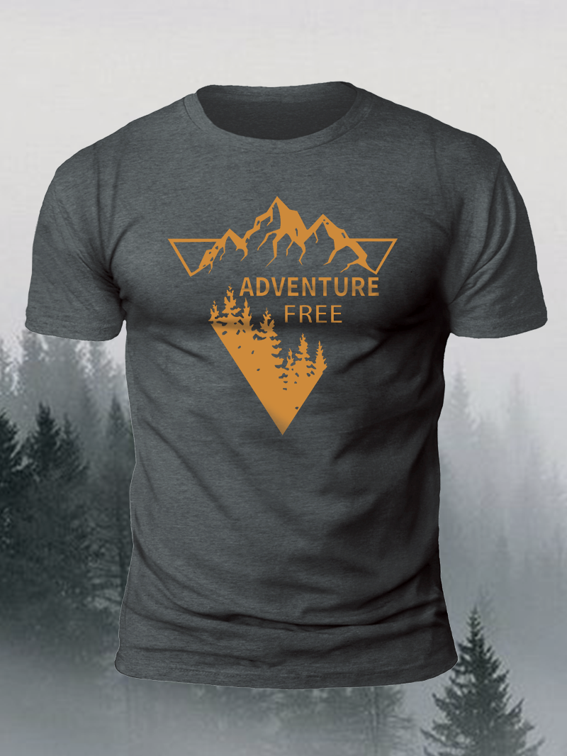 Men's Outdoor Gold Version Adventure Short-Sleeved Shirt in  mildstyles