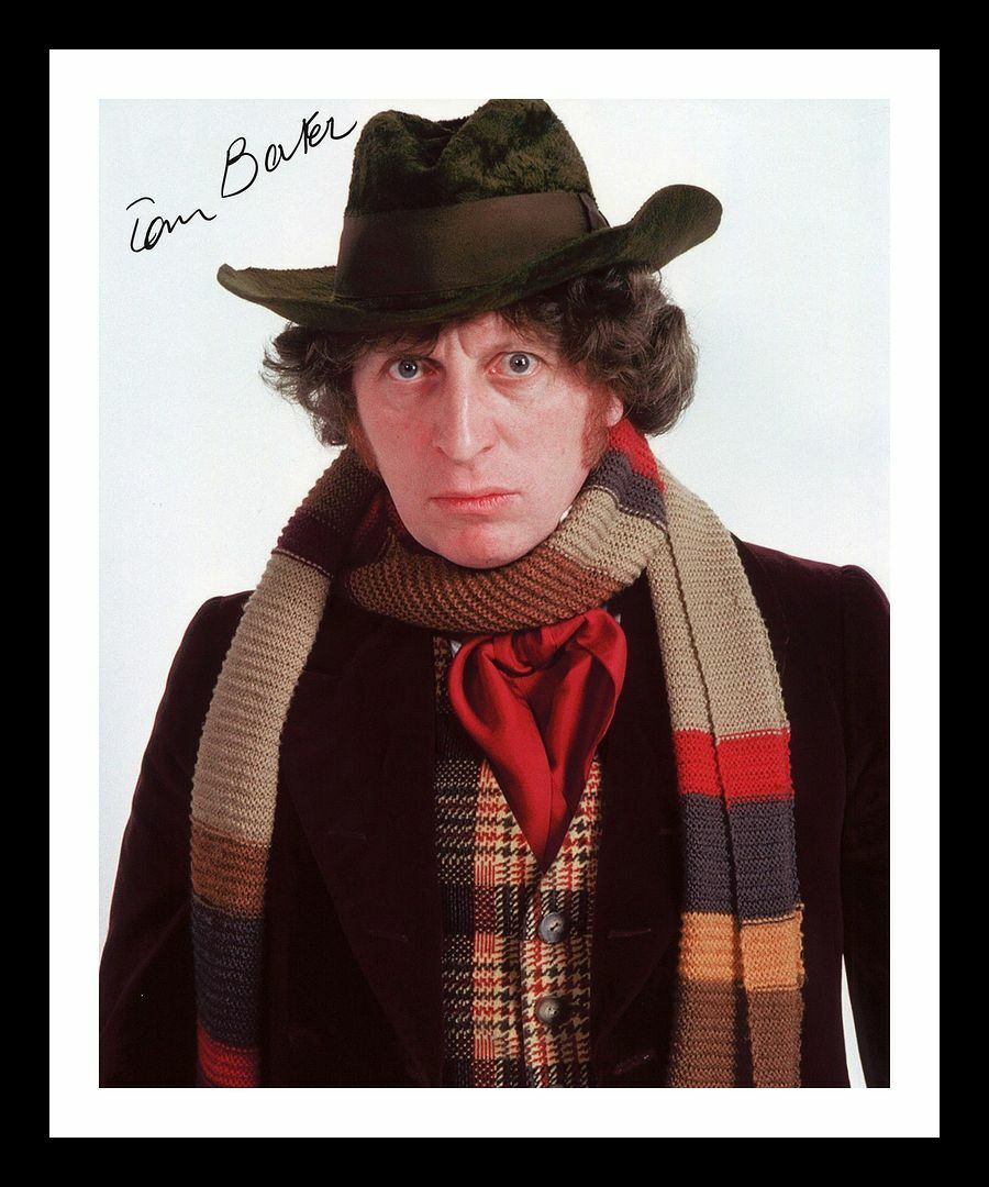 Tom Baker - Doctor Who Autographed Signed & Framed Photo Poster painting