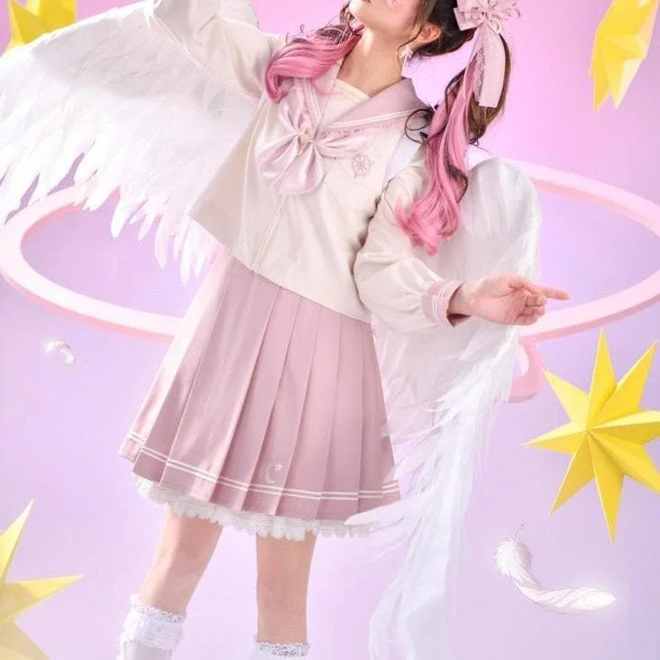 Reservation"Cardcaptor Sakura" Sailor Blouse Jk Uniform Skirt SS1019