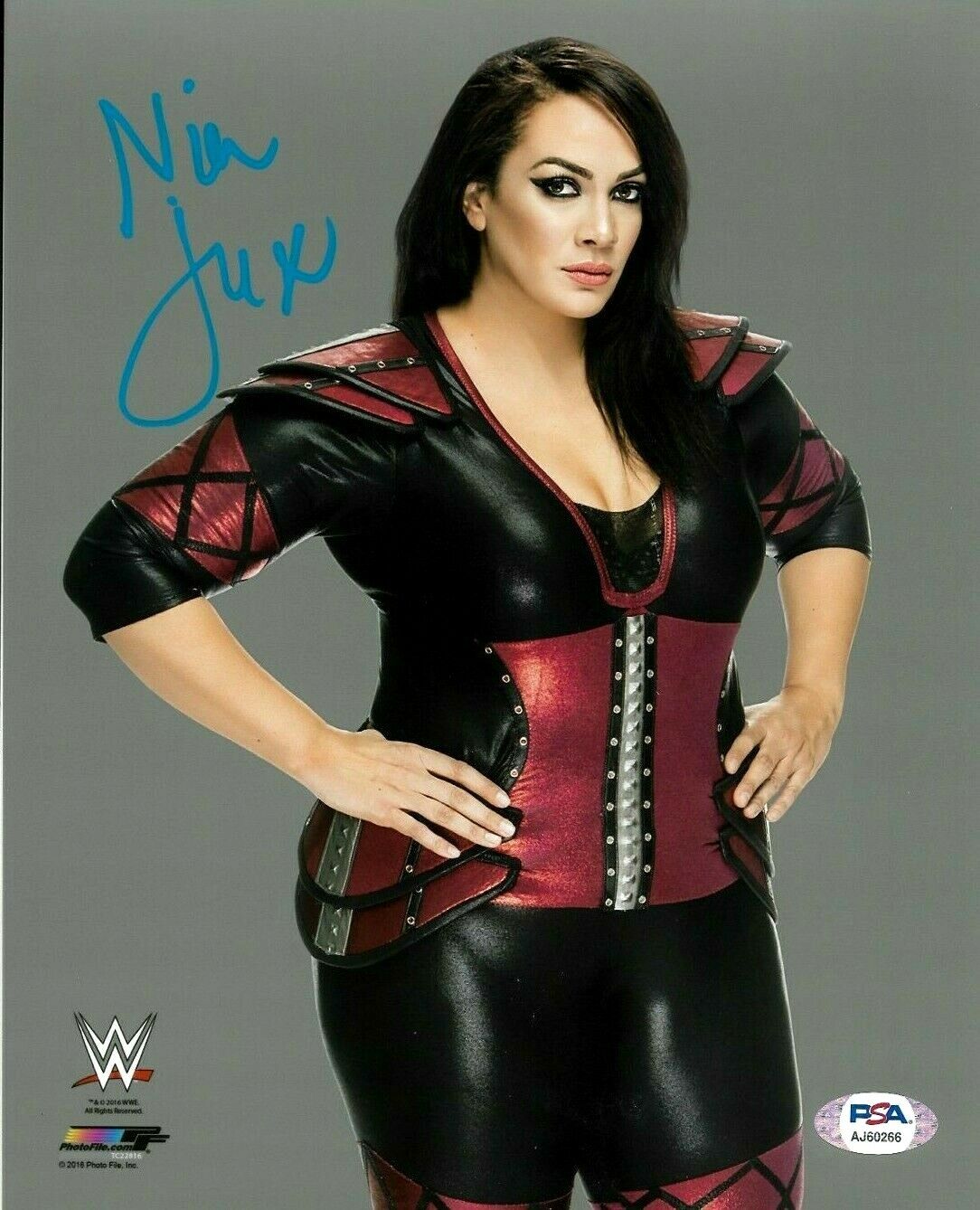 WWE NIA JAX HAND SIGNED AUTOGRAPHED 8X10 Photo Poster painting WITH PROOF AND PSA DNA COA 3