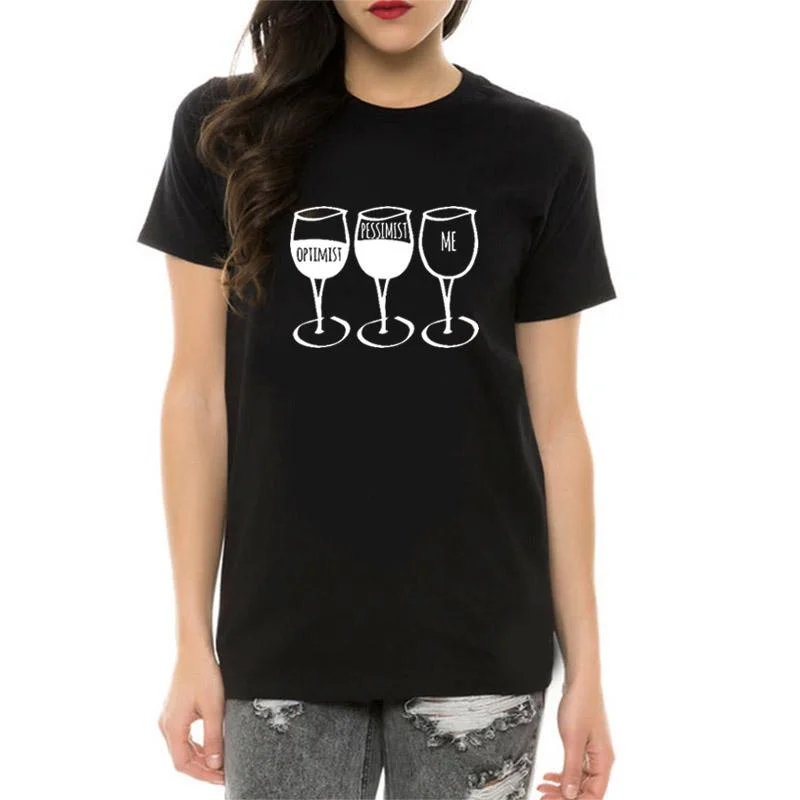 Wine Glass Statement Shirt