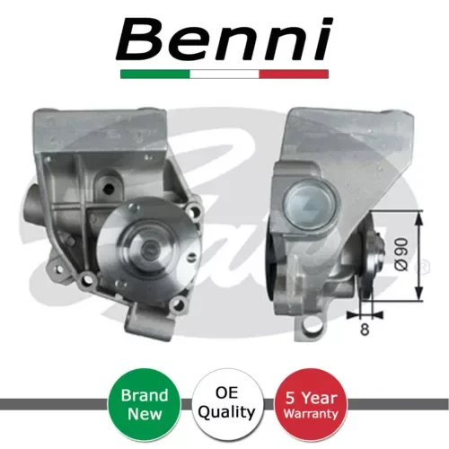 Water Pump Benni Fits Fiat Ducato 1994-2011 Peugeot Boxer 1997-2009 Parts