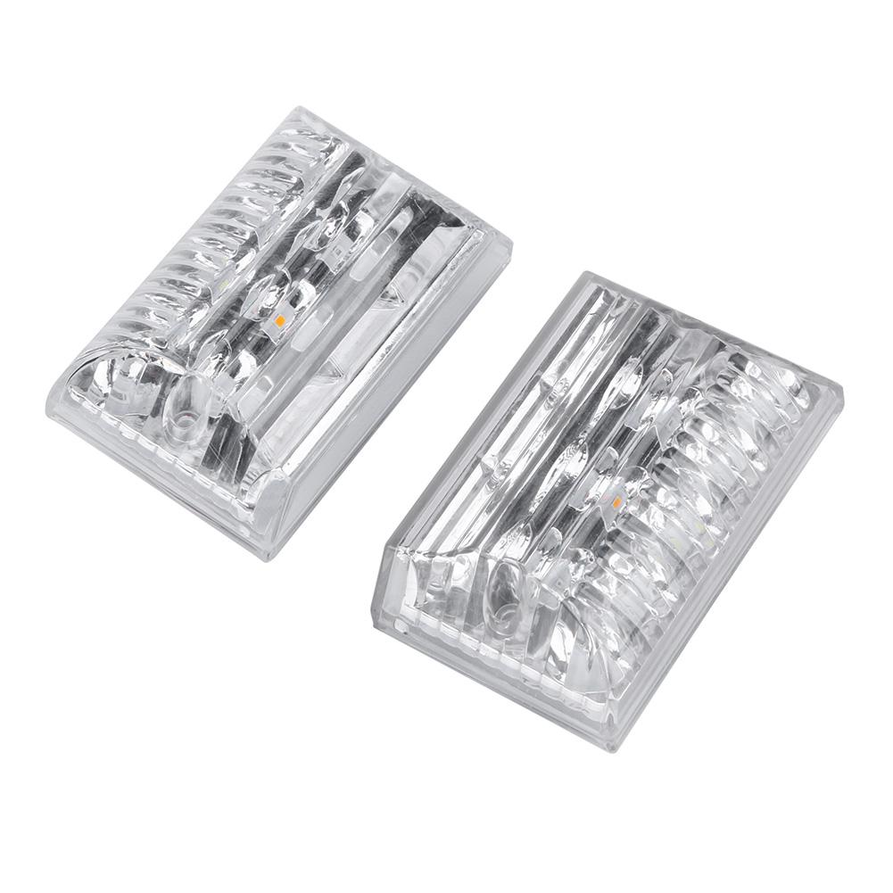 

2pcs Waterproof 24V Led Truck Wide Lights Reversing Brake Lights(White), 501 Original