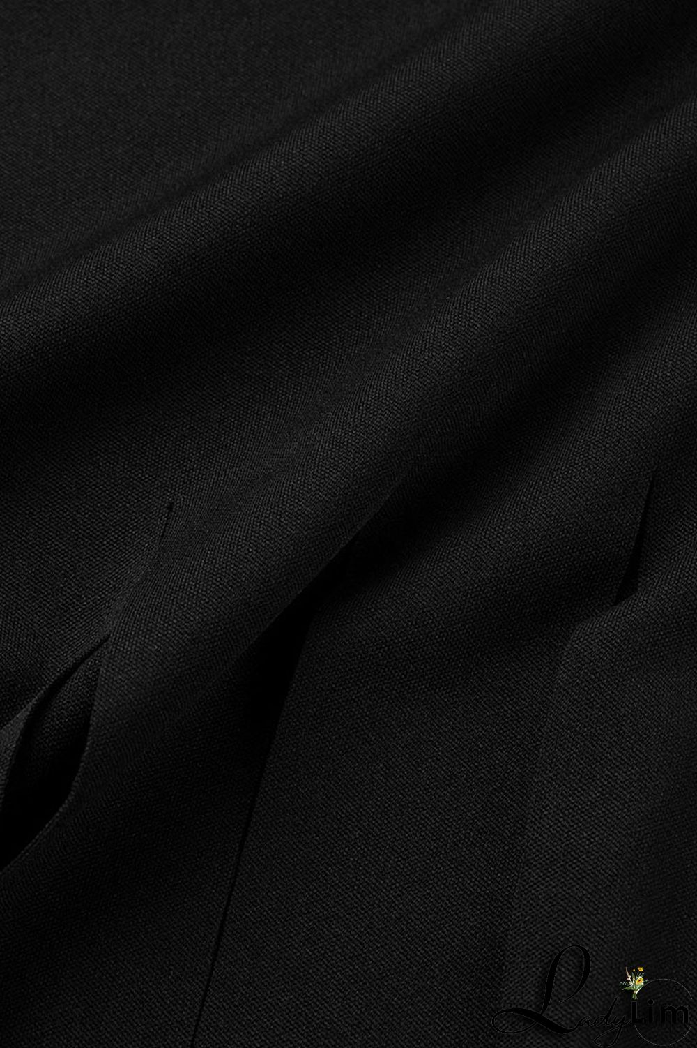 Black Sexy Solid Tassel Split Joint Pencil Skirt Dresses