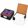 PU 5D Pearl Diamond Painting Kit Note Box DIY Diamond Art Notepad Box with 160 Sheets of Paper (Butterfly)