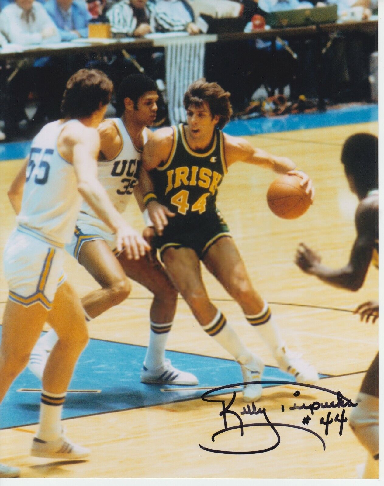 Kelly Tripucka 8X10 Signed w/ COA Notre Dame Fighting Irish #1