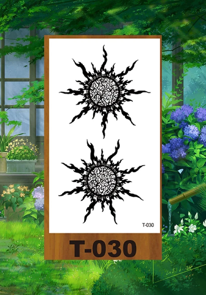 Drop Shipping Small Temporary Tattoo Stickers Love Fake Necklace Elk Rose Girl Kid Men Arm Buttock Abdomen Neck Ankles Art Tatoo