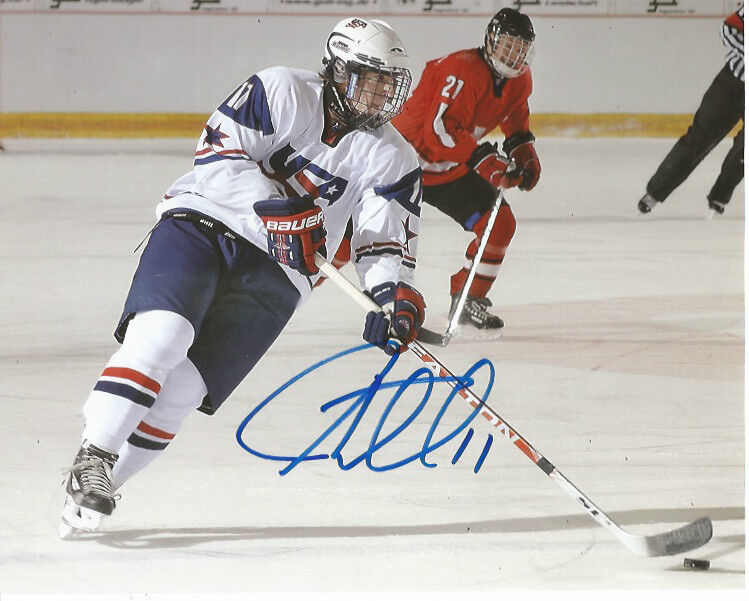 Team USA United States JT Miller Signed Autographed 8x10 Photo Poster painting COA A