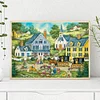 Diamond Painting -DIY Full Square Drill Houses and Street