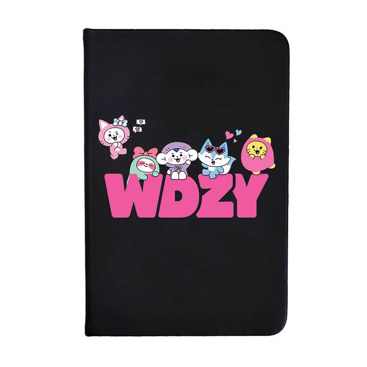 ITZY Cute WDZY Black Notebook