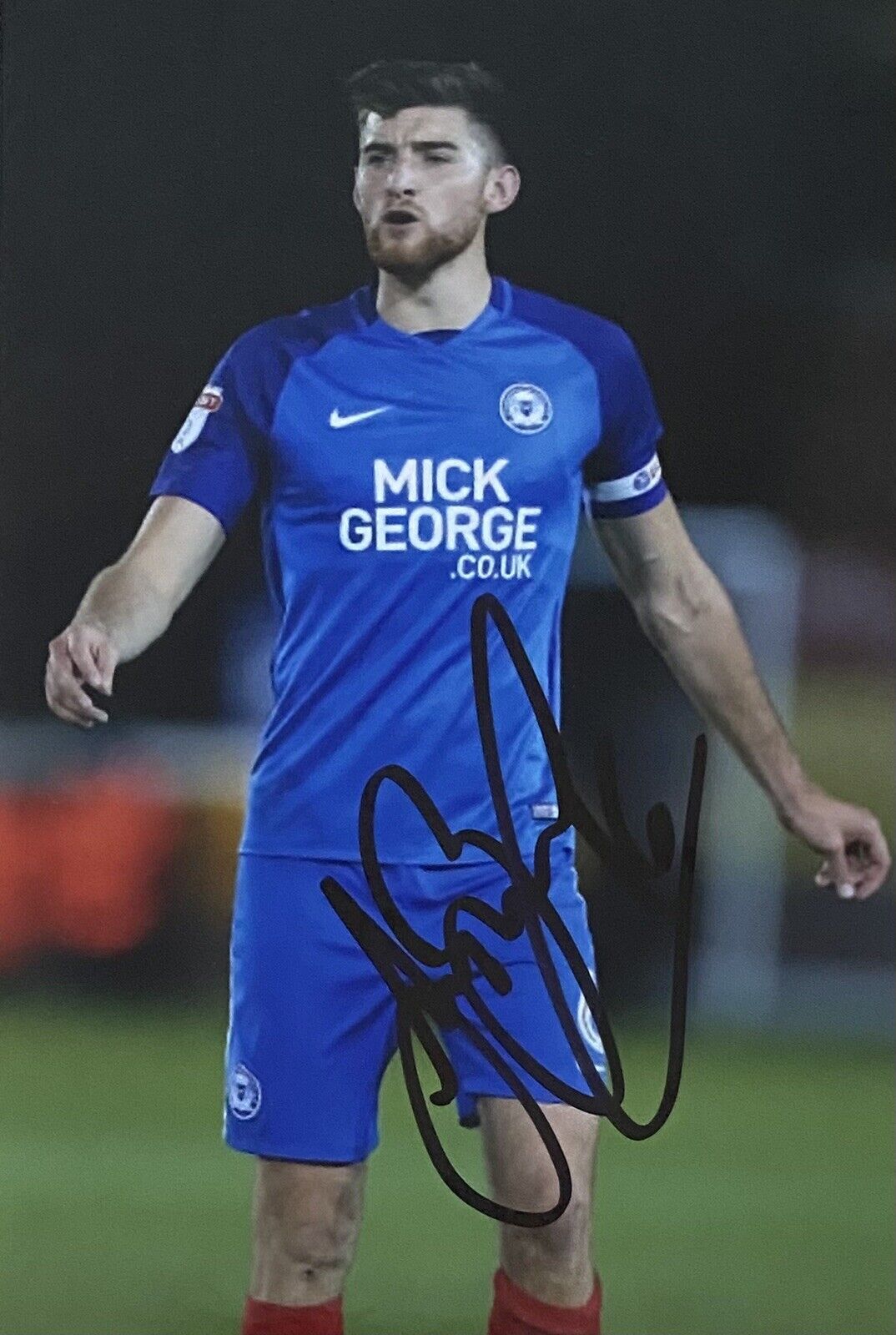 Jack Baldwin Genuine Hand Signed Peterborough United 6X4 Photo Poster painting