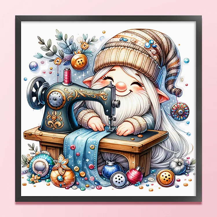 Modern Embroidery Halloween Gnome - Cauldron Counted Cross Stitch Supplies  with 100% Cotton Floss & Free Shipping for Wall Decor - AliExpress