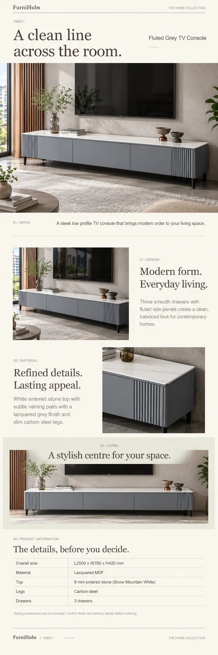 TV Console 159311