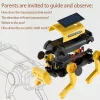 Children's Solar Toy Robot Dog Science and Education Manual DIY Assembled Puzzle Science Experiment Model for Boys and Girls