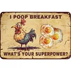 Chicken - Metal Tin Signs(8*12Inch/12*16Inch) - Animal