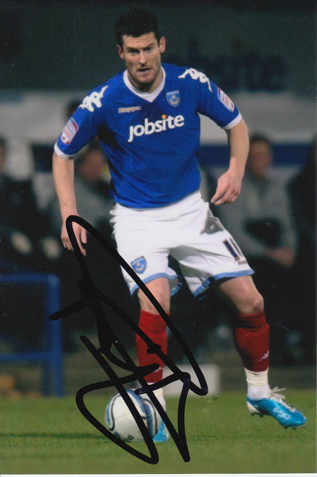 PORTSMOUTH HAND SIGNED DAVID NUGENT 6X4 Photo Poster painting.