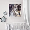 Diamond Painting -DIY Round Drill Wolf Girl(40x40cm)