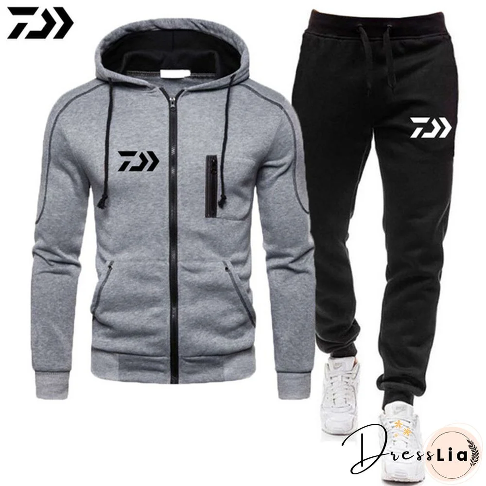 Daiwa Fishing Clothing Spring Autumn Fishing Suit Outdoor Sport Set Fishing Suits