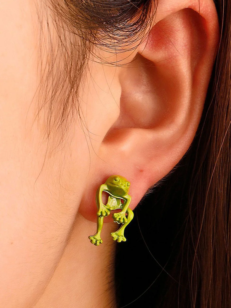 Frog Stud Earrings